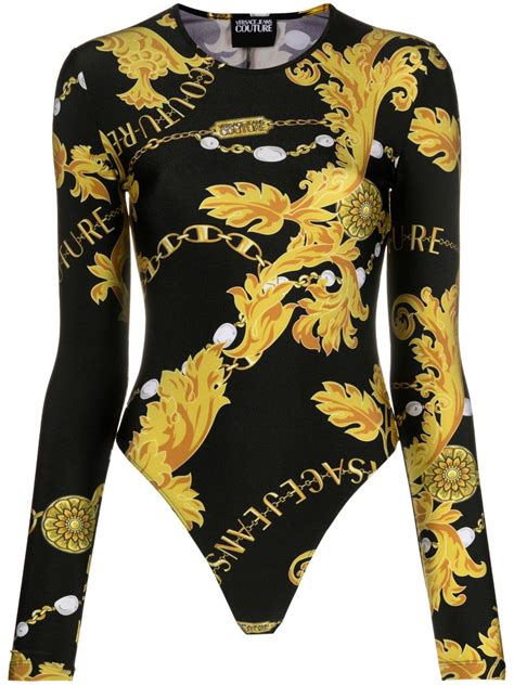 versace jeans couture bodysuit.